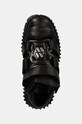 New Rock sneakersy skórzane CRUST NEGRO NEGRO + TOWER CASCO NEGRO czarny M.WALL285.S3