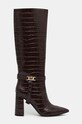 Twinset kozaki 242TGT040.11946 brązowy AW24