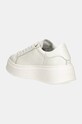 Încălțăminte Twinset sneakers din piele 242TGT184.00001 alb