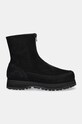 Diemme botki nubukowe Este DI23FWESW.M01N002BLK czarny AW24