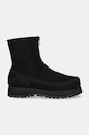 Diemme botine din nubuc Este DI23FWESW.M01N002BLK negru AW24
