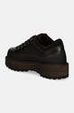 Încălțăminte Diemme pantofi din nubuc Cornaro Due Gomma DI24FWCOW.F04L007BLK negru
