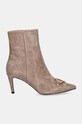 Coccinelle cizme din piele intoarsa E4.PSB.11.01.01.N59 maro AW24