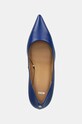 BOSS szpilki skórzane Janet niebieski 50498836.434