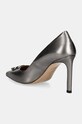 Încălțăminte BOSS stilettos de piele Janet 50529832.042 argintiu