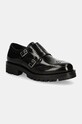 BOSS scarpe in pelle Helen pelle fiore nero 50529804.001
