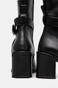 Kožené čižmy BOSS Camy čierna 50536718.001