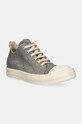 Rick Owens trainers Low Sneaks textile gray DS02D2802.SCF