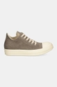 Πάνινα παπούτσια Rick Owens Low Sneaks DS02D2802.SCF γκρί AW24