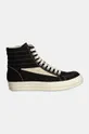 Πάνινα παπούτσια Rick Owens Vintage DS02D2810.DOLVS μαύρο AW24