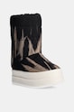Зимние сапоги Rick Owens Mega Bumper Lunar текстиль чёрный DS02D2838.DBSUPA