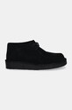 Semišové poltopánky Clarks Originals Desert Nomad 26178086 čierna AW24