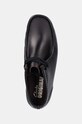 Kožne cipele Clarks Originals Wallabee Boot crna 26177715