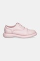 Kožne cipele Clarks Originals CUR Oxford 1 26180961 roza AW24