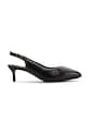 Clarks Originals tacchi in pelle CUR Sling 1 stiletto nero 26180966