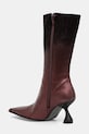 Παπούτσια Δερμάτινες μπότες Miista Pearl MI.5593 μπορντό