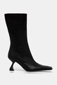 Miista bőr csizma Pearl MI.5594 fekete AW24