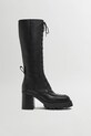 Δερμάτινες μπότες Miista Grit 5-8 cm μαύρο E8.3799