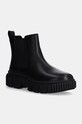Timberland stivaletti chelsea in pelle Greyfield Chelsea tessile nero TB0A5ZCG0011