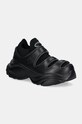 Desigual sneakers REPRISE textil negru 24WSKP12.2000