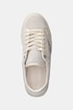 ZADIG&VOLTAIRE sneakers din piele intoarsă La Flash bej SWSN00488