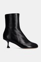 Кожаные полусапожки Proenza Schouler Tee Ankle PS43232A.999 чёрный AW24