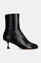 Шкіряні черевики Proenza Schouler Tee Ankle PS43232A.999 чорний AW24