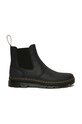 Boty s gumou Dr. Martens Embury přírodní kůže černá DM26002001