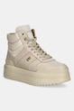 Bogner sneakersy skórzane NEW YORK skóra zamszowa beżowy 22440085