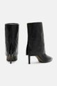AllSaints cizme de piele Odyssey Boot W101FB negru