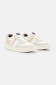 Шкіряні кросівки AllSaints Vix Suede Sneaker W125FB білий AW24
