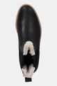 Toms ghete chelsea de piele BENNET negru 10021299