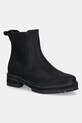 Toms cizme chelsea din nubuc BENNET neizolat negru 10021306