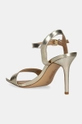 Scarpe Lauren Ralph Lauren sandali in pelle Gwen 802940587001 oro