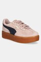 Замшеві кросівки Puma Palermo Elevata Wns пласка рожевий 399348
