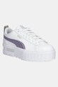 Кросівки Puma Mayze Glow-Up Wns імітація лицьової шкіри білий 398384
