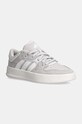 Sneakers boty adidas Court 24 semišová kůže šedá IH0525