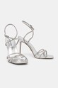 Obuwie Steve Madden sandały Slayed SM11002948.968 srebrny
