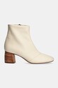 Кожаные полусапожки Forte Forte 9993.0182 бежевый AW24