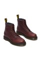 Dr. Martens buty skórzane DM31873600 bordowy AW24