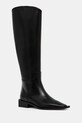 Vanda Novak kozaki skórzane Giselle Giselle.Cristal.Black czarny AW24
