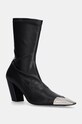 Vanda Novak botine Lucrezia Lucrezia.Deep.Black negru AW24