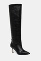 Vanda Novak ghete de piele Kaja Kaja.Shark.Black negru AW24