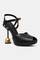 Vanda Novak sandały skórzane Marilyn Marilyn.Deep.Black czarny AW24
