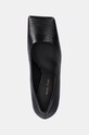 Vanda Novak stilettos de piele Mira negru Mira.Shark.Black
