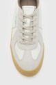 Obuwie AllSaints sneakersy skórzane Jaimee Sneaker W069FB biały