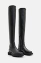 AllSaints ghete de piele Leona Boot W097FB negru AW24