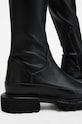 AllSaints kozaki skórzane Leona Boot W097FB czarny