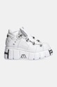 New Rock sneakers in pelle Napa Blanca + Tower Blanco Acero M.106N.S18 bianco AA00