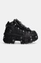 New Rock sneakers din piele Crust Negro + Tank Casco Negro M.WALL106.S25 negru AW24